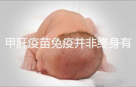 甲肝疫苗免疫并非終身有效，滅活類型抗體持續時間更久