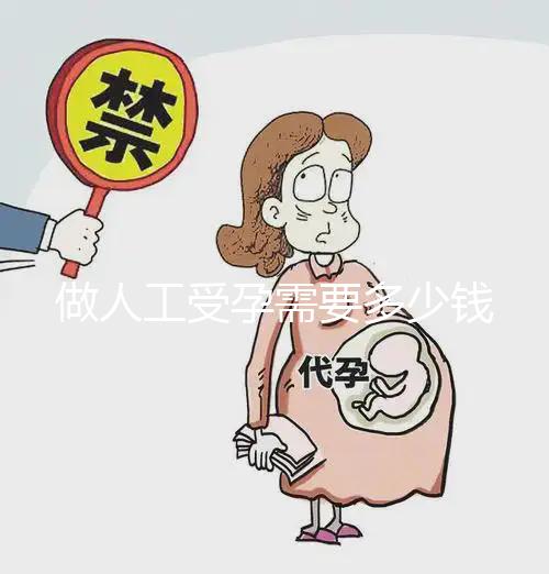 做人工受孕需要多少錢