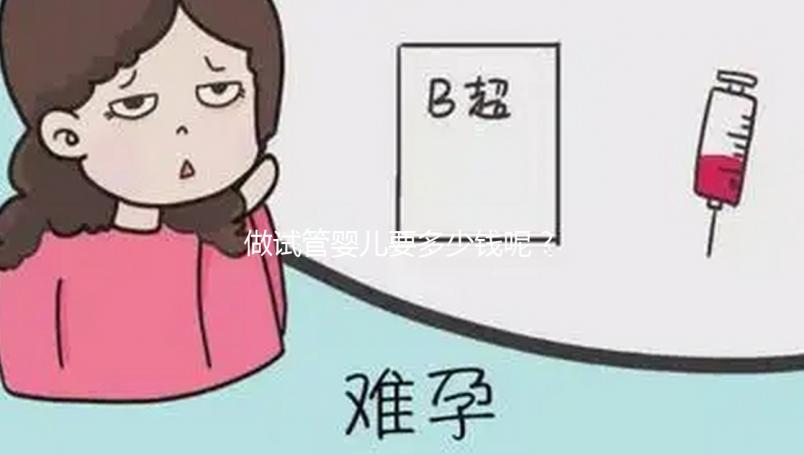 做試管嬰兒要多少錢呢？