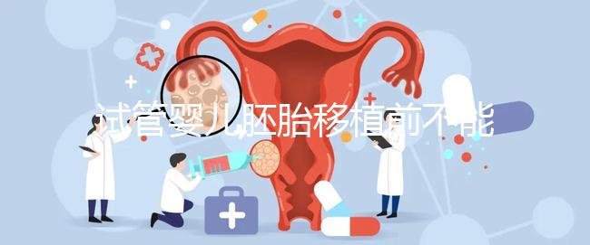 試管嬰兒胚胎移植前不能同房,整個孕期能同房嗎