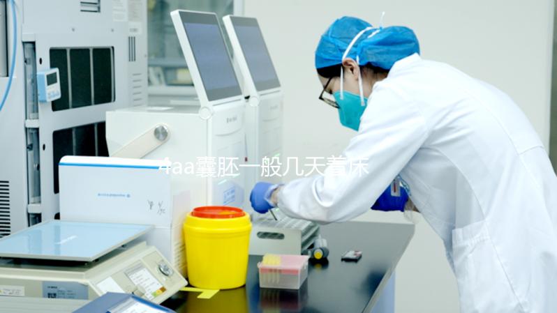 4aa囊胚一般幾天著床要早知，六天用早孕試紙測出白板不慌