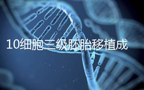 10細胞三級胚胎移植成功率多少看情況，身體好最快6天著床