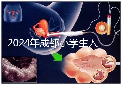 2024年成都小學生入學年齡新規定，青羊區仍限于9月1日